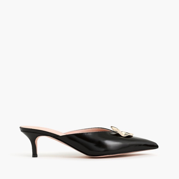 New JCREW Sophia Kitten Heels with Embellishmant - Picture 2 of 5